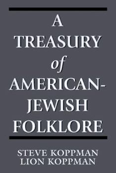 Hardcover A Treasury of American-Jewish Folklore Book