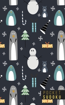 Pocket Sudoku: 158 Sudoku Puzzles | Pocket Sudoku Puzzle Books | Large Print Sudoku Puzzle Books For Adults | Sudoku For Seniors | Sudoku Puzzle Books Easy to Normal | Fun Gift | Penguins