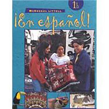 Hardcover ?en Espa?ol!: Student Edition (Hardcover) Level 1b 2000 [Spanish] Book