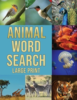 Paperback Animal Word Search Book