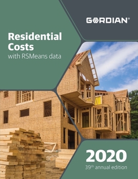 Paperback Residential Costs with Rsmeans Data: 60170 Book