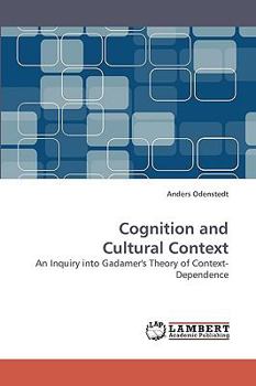 Paperback Cognition and Cultural Context Book