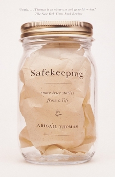 Paperback Safekeeping: Some True Stories from a Life Book