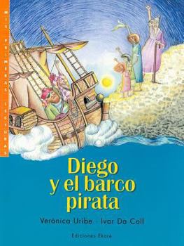 Paperback Diego y El Barco Pirata [Spanish] Book