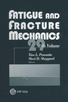 Hardcover Fatigue and Fracture Mechanics (Astm Special Technical Publication) Book