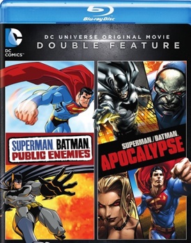 Blu-ray Superman / Batman: Public Enemies / Superman / Batman: Apocalypse Book