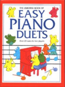 Hardcover Usborne Book of Easy Piano Duets Book