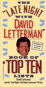 Paperback The "Late Night with David Letterman": Book of Top Ten Lists Book
