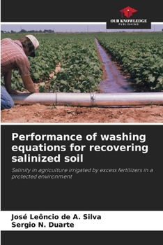 Paperback Performance of washing equations for recovering salinized soil Book