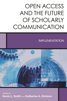 Paperback Open Access and the Future of Scholarly Communication: Implementation Book