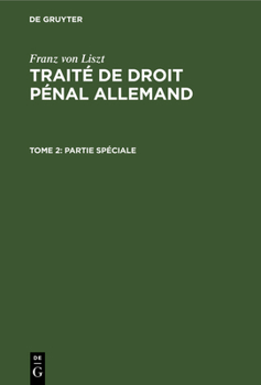 Hardcover Partie Spéciale [French] Book