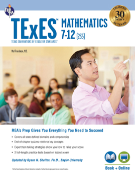 Paperback TExES Mathematics 7-12 (235) Study Guide 2025-2026 Book