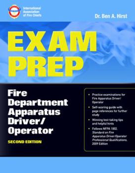 Paperback Exam Prep: Fire Department Apparatus Driver/Operator Book