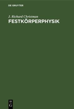 Hardcover Festkörperphysik [German] Book