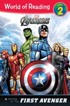 Paperback The Avengers: The Return of the First Avenger (Level 2) Book