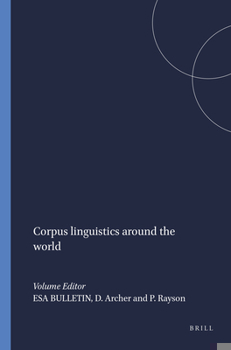 Hardcover Corpus Linguistics Around the World Book