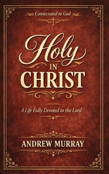 Hardcover Holy in Christ Book