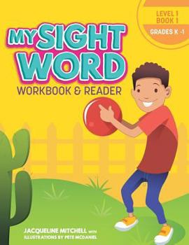 Paperback My Sight Word Workbook & Reader: Level 1 Book