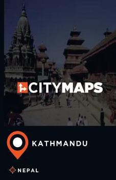 Paperback City Maps Kathmandu Nepal Book