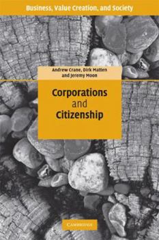 Paperback Corporations and Citizenship Book
