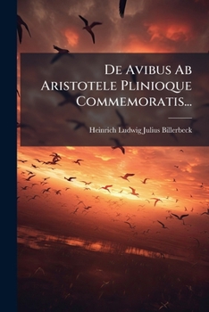 Paperback De Avibus Ab Aristotele Plinioque Commemoratis... [Latin] Book