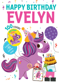 Hardcover Happy Birthday Evelyn Book