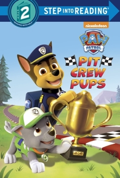 Paperback Pit Crew Pups (Paw Patrol) Book