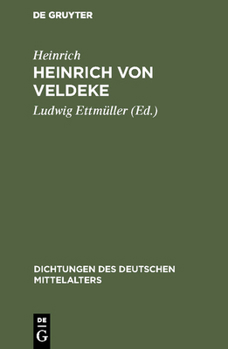 Hardcover Heinrich von Veldeke [German] Book