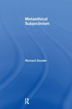 Paperback Metaethical Subjectivism Book