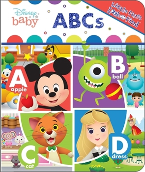 Board book Disney Baby: ABCs Little First Look and Find Book