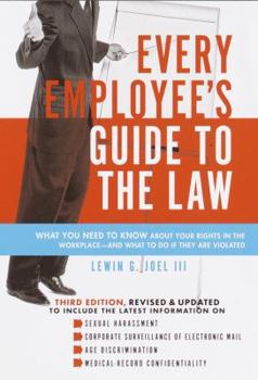 Paperback Every Employee's Guide to the Law Book