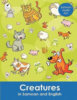 Paperback Creatures in Samoan and English [Samoan] Book