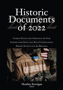 Hardcover Historic Documents of 2022 Book