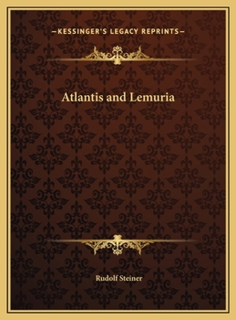 Atlantas and Lemuria - Book  of the Kleine Steiners