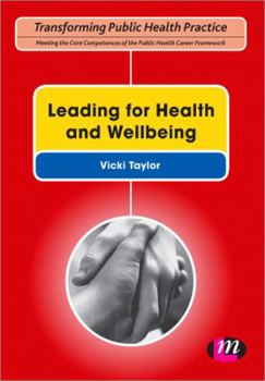 Paperback Leading for Health and Wellbeing Book