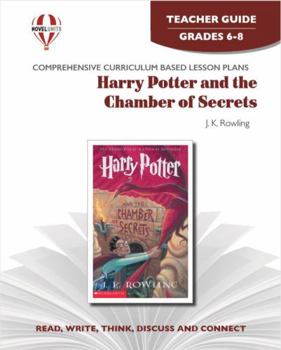 Paperback Harry Potter and the Chamber of Secrets - Teacher Guide by Novel Units Book