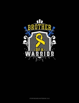 Paperback Brother of A Warrior: Storyboard Notebook 1.85:1 Book