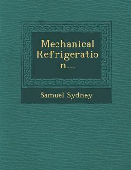 Paperback Mechanical Refrigeration... Book