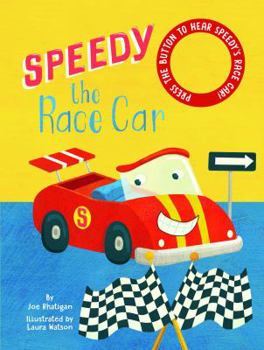 Board book Speedy The Race Car - Sound Book - Children's Board Book - Interactive Fun Child's Book