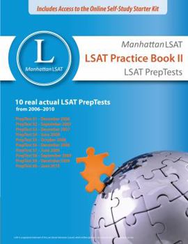 Paperback Manhattan LSAT Practice Book II Book