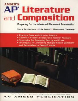 Paperback Amsco's AP Literature and Composition: Preparing for the Advanced Placement Examination Book