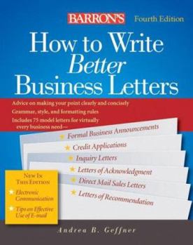 Paperback How to Write Better Business Letters Book