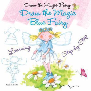 Library Binding Draw the Magic Blue Fairy Book