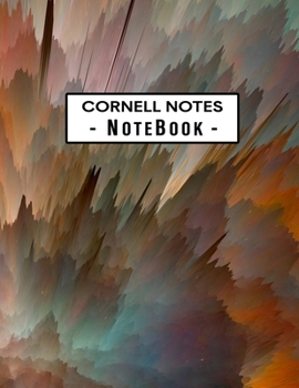 Paperback Cornell Notes Notebook: Large Cornell Note Taking System Paper Notebook - College Ruled Lined Journal Note Taking System for School and Univer Book