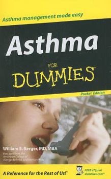 Paperback Asthma for Dummies: Pocket Book