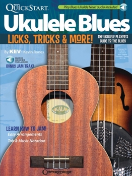 Misc. Kev's QuickStart Ukulele Blues Book/Online Audio Book