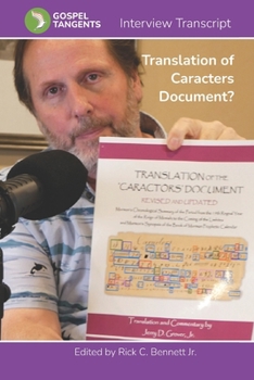 Paperback Translation of Caracters Document? Book