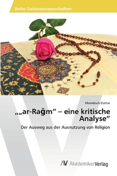 Paperback ""ar-Raǧm" - eine kritische Analyse" [German] Book