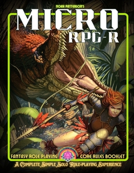 Paperback Micro RPG-R: Fantasy Role Playing Core Rules Booklet Book