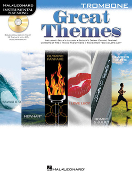 Paperback Great Themes: Trombone [With CD (Audio)] Book